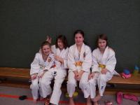 Trainingslager: Mädels in der Pause unter sich