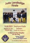 Plakat Finalkampftag Döblen Landesliga Sachsen 2023
