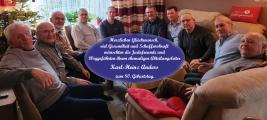 Zusammentreffen in gemütlicher Runde zum 80. Geburtstag von Karl-Heinz Anders.
v.l.n.r.: Karl-Heinz A., Hans Henner S., Dieter A., Jens A., Jens W., Henry N., Marcel N., Mathias G., Peter B., Reinhard H.