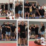 Kinderliga U11, 2. KT am 12.05.2024 in Döbeln - die Trainer am Mattenrand