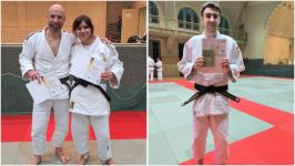 Robert, Anna & Dominik - glücklich nach ihrer bestandenen Dan-Prüfung am 23.11.24 🥋👏🏼