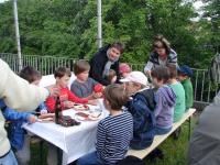 Judo mal anders-Grillen mit den Eltern in Doebeln-