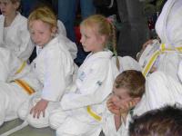 Gleich geht's los- die Kleinsten warten auf Ihre Kämpfe